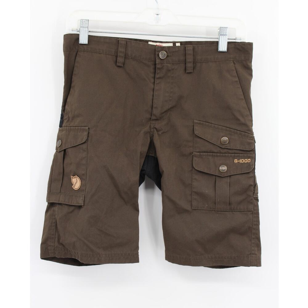 Fjallraven Vidda Shorts Kids 11-12 EU 152 Olive Black G-1000